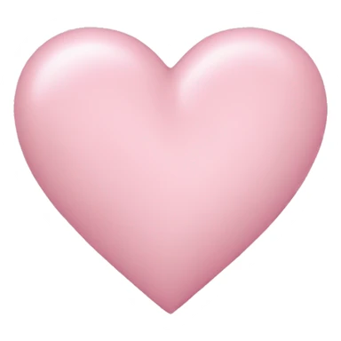 Pastel pink heart sticker
