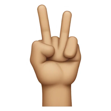 middle finger heart sticker