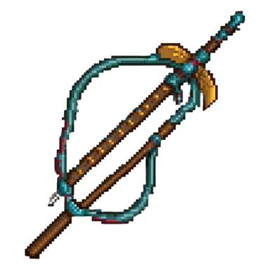 Mongolian composite bow weapon sticker