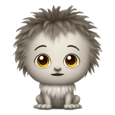 little creature with big feet sticker