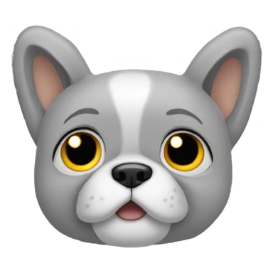 grey huggy waggy sticker