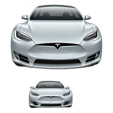 Tesla car sticker