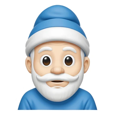 father smurf  sticker