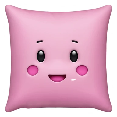 Make a pink pillow sticker