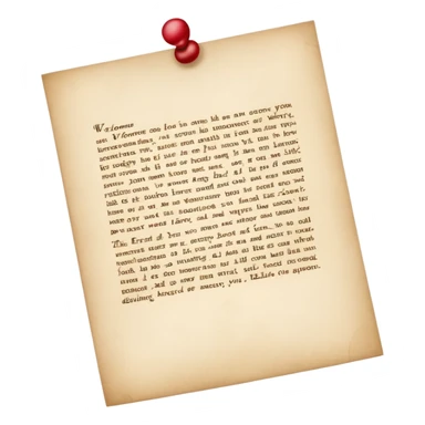 welcome letter sticker