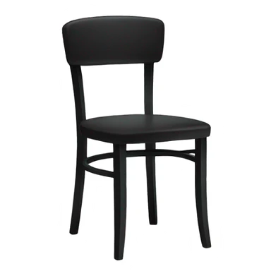 restaurant chair black sticker