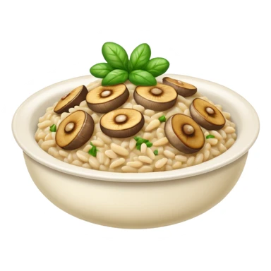 mushroom risotto sticker