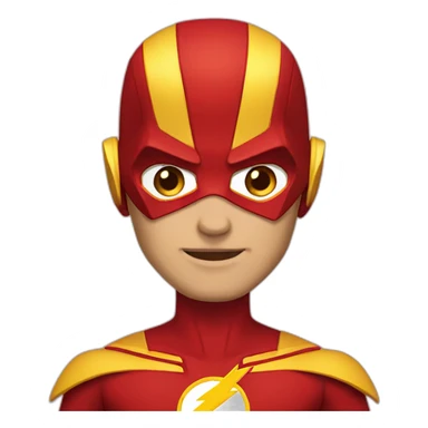 Flash barry allen costume sticker
