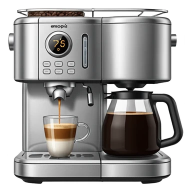 coffee at home machine sticker
