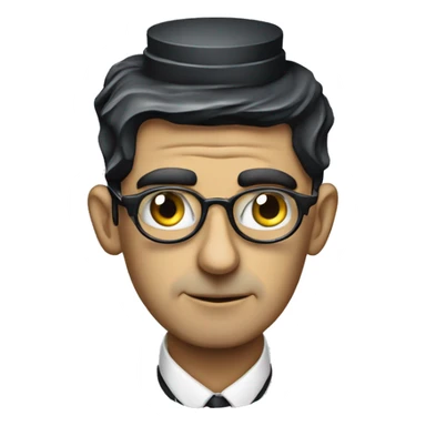 Kafka wiht typewriter sticker