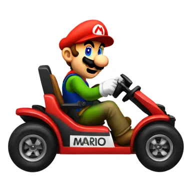Mario kart sticker