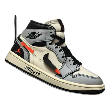 Jordan 1 off white sticker