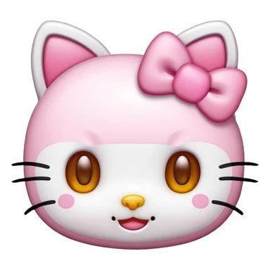 cute hello kitty emojis sticker