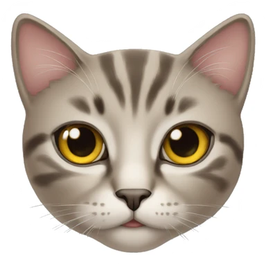 Cat with stars in its eyes sticker