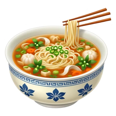 asian soup sticker