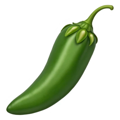 Jalapeño pepper sticker