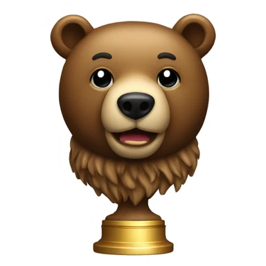 BEAR trophie sticker