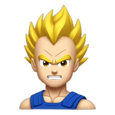 Vegeta super saiyan sticker