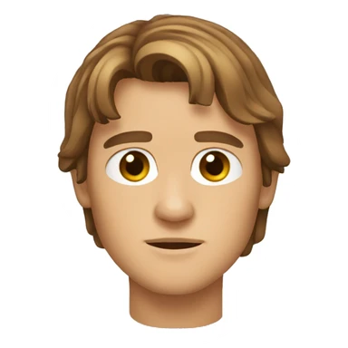anakin skywalker with  scratch on the face sticker