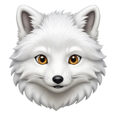 polar Arctic fox sticker