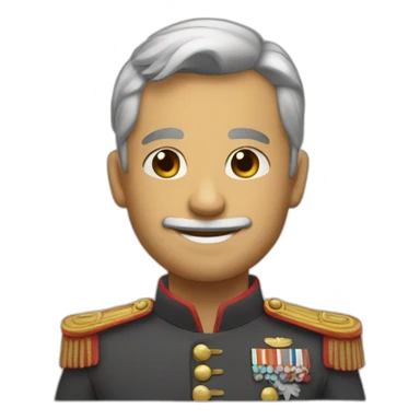general emoji gentle smiling face sticker