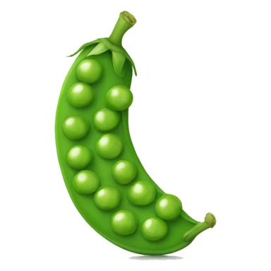 green pea sticker