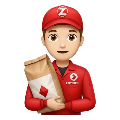 zometo delevery sticker