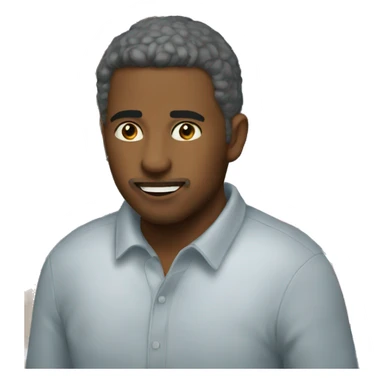 Christmas night sticker