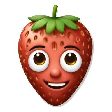 strawberries in milk chocolate sticker