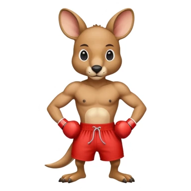 Kangaroo with boxing shorts






 sticker