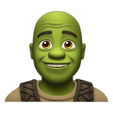 black-shrek sticker
