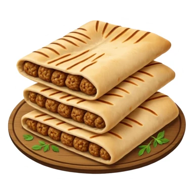 Kabab paratha sticker