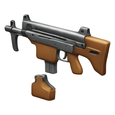 smg with a bow sticker