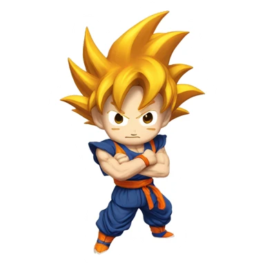 Goku de la serie dragón ball  sticker