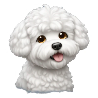 Bichon Frize dog sticker