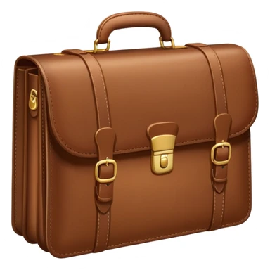 Professional briefcase with document papers sticker