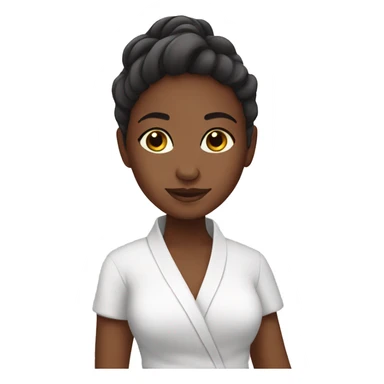 girl spa day sticker