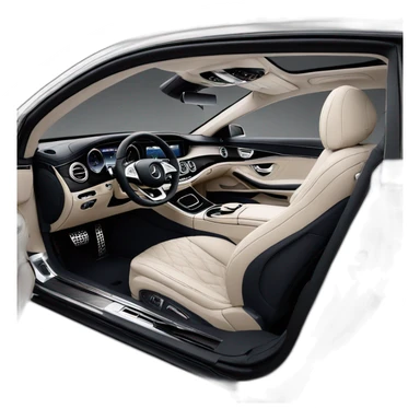 mercedes benz s class interior sticker