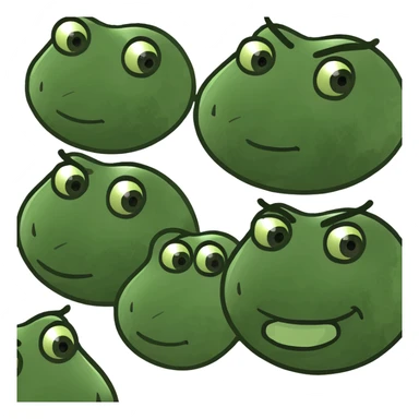 Two fat people sticker