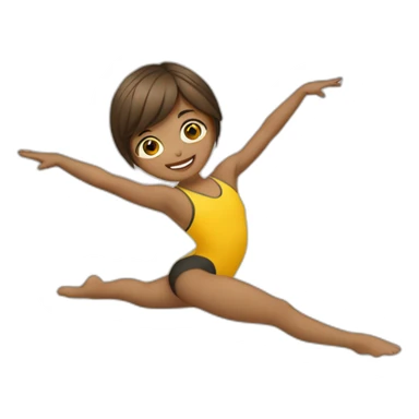 Gymnastique rythmique sticker