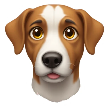 Dog side eyeing  sticker