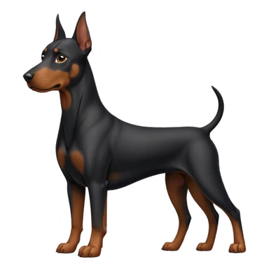 Doberman sticker