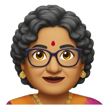 Usha uthup sticker