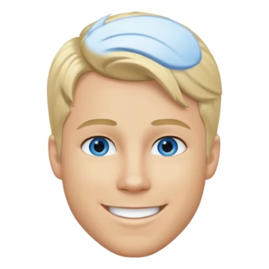 Ashley Parker Angel blonde hair, blue eyes sticker