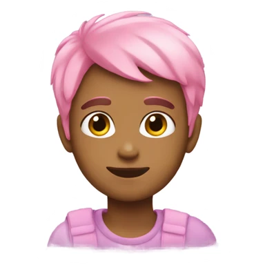 boy that loves pink sticker