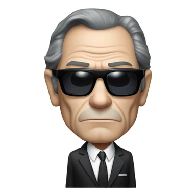 tommy lee jones from men in black sticker
