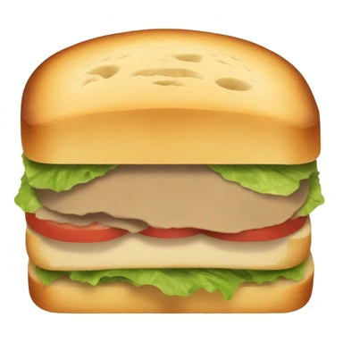 a sandwich with no bread sticker
