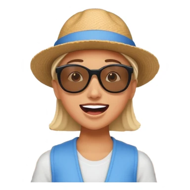 person-excitedly-going-to-an-amusement-park,-with-a-roller-coaster-or-ferris-wheel-in-the-background sticker