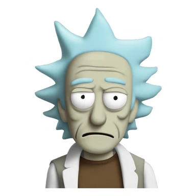 Rick Sanchez and Morty  sticker