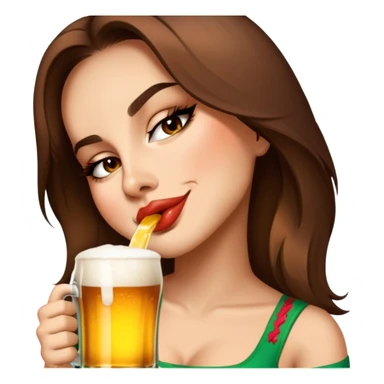 Cerveza Drinker sticker